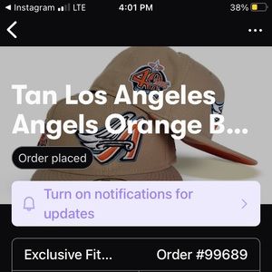 Fitted hat La Angels